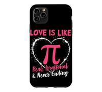 Custodia per iPhone 11 Pro Max L"amore è come Pi Reale Irrazionale & Mai Finire