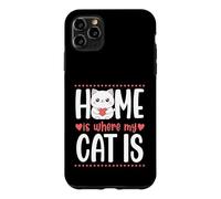 Custodia per iPhone 11 Pro Max La casa è dov'è il mio gatto
