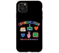 Custodia per iPhone 11 Pro Max La comunicazione sembra diversa per tutti AAC