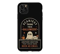 Custodia per iPhone 11 Pro Max La cosa più spaventosa di questo incontro e-mail umoristico in ufficio di Halloween