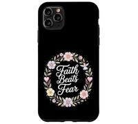 Custodia per iPhone 11 Pro Max La fede batte la paura Ispirazione missionaria