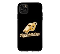 Custodia per iPhone 11 Pro Max La fede chiama il calcio cristiano