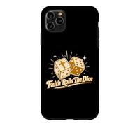 Custodia per iPhone 11 Pro Max La fede tira i dadi Christian Faith Gaming
