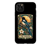 Custodia per iPhone 11 Pro Max La gazza Corvid Birdwatching Bird Lover