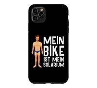 Custodia per iPhone 11 Pro Max La mia bici è il mio solarium Radfahrer Mountainbiker