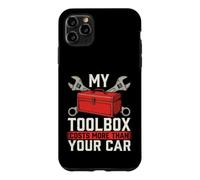 Custodia per iPhone 11 Pro Max La mia cassetta degli attrezzi costa più della tua auto - Auto Mechanic Car Guy