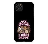 Custodia per iPhone 11 Pro Max La mia parola sicura è più difficile papà divertente Bootleg