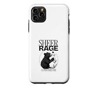 Custodia per iPhone 11 Pro Max La rabbia pura mi consuma (divertente dichiarazione ironica) (simpatico orso)