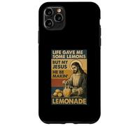Custodia per iPhone 11 Pro Max La vita mi ha dato dei limoni, ma il mio Gesù fa la limonata