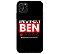 Custodia per iPhone 11 Pro Max La vita senza Ben noioso non consiglierebbe una recensione divertente