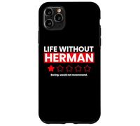 Custodia per iPhone 11 Pro Max La vita senza Hermann noioso non consiglierebbe una recensione divertente