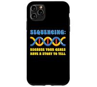 Custodia per iPhone 11 Pro Max Lab Tech Tecnico di sequenziamento del DNA Biologia molecolare