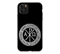 Custodia per iPhone 11 Pro Max Labarum antico simbolo cristiano Rho Chi
