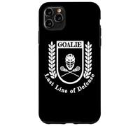 Custodia per iPhone 11 Pro Max Lacrosse Goalie Last Line of Defense Lacrosse