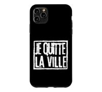 Custodia per iPhone 11 Pro Max Lascio La Città Partenza Campagna Neo-Rurale Andando in Calma