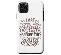 Custodia per iPhone 11 Pro Max Last Fling Before The Ring Bride, addio al nubilato