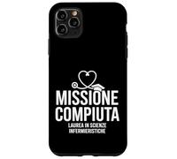 Custodia per iPhone 11 Pro Max Laurea Scienze Infermieristiche Frase Infermiera Infermiere