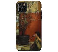 Custodia per iPhone 11 Pro Max Lawrence Alma-Tadema Un Oleandro - Primavera