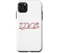 Custodia per iPhone 11 Pro Max LDOS Last Day of Summer Vintage Varsity Distressed Throwback