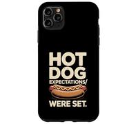Custodia per iPhone 11 Pro Max Le aspettative di hot dog erano impostate divertente barbecue Cookout