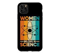 Custodia per iPhone 11 Pro Max Le donne appartengono alla scienza Scienziato STEM Fisica Chimica