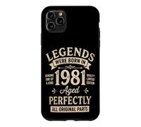 Custodia per iPhone 11 Pro Max Le leggende sono nate nel 1981 Idee per abiti di compleanno