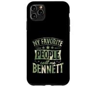 Custodia per iPhone 11 Pro Max Le mie persone preferite mi chiamano Bennett Nome personalizzato