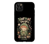 Custodia per iPhone 11 Pro Max Le Persone Normali Mi Spaventano Un Po Fungo