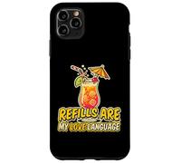 Custodia per iPhone 11 Pro Max Le ricariche sono il mio appassionato di cocktail in lingua d"amore
