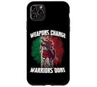 Custodia per iPhone 11 Pro Max Legionario romano con arma moderna - Roma SPQR