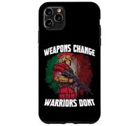 Custodia per iPhone 11 Pro Max Legionario romano con arma moderna - Roma SPQR