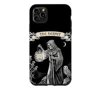 Custodia per iPhone 11 Pro Max L'eremita IX Tarocchi gotico occulto Halloween