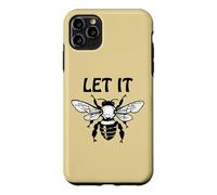 Custodia per iPhone 11 Pro Max Let it Bee Sign,Be Kind Queen Bee Lovers Bee Kind Bee Design