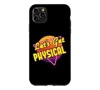 Custodia per iPhone 11 Pro Max Let's Get Physical 80s Costume Party Retro anni Ottanta Allenamento