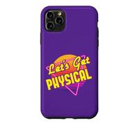 Custodia per iPhone 11 Pro Max Let's Get Physical 80s Costume Party Retro Anni Ottanta Allenamento