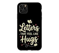 Custodia per iPhone 11 Pro Max Letters That Feel Like Hugs Analogue Communication Social