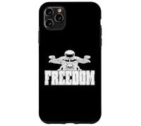 Custodia per iPhone 11 Pro Max Libertà motociclista e amante moto divertimento sulla strada