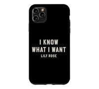 Custodia per iPhone 11 Pro Max Lily Rose So cosa voglio audace
