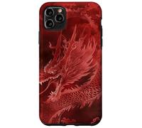 Custodia per iPhone 11 Pro Max L'ira polmonare sospesa del drago rosso