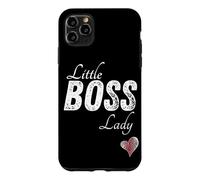 Custodia per iPhone 11 Pro Max Little Boss Lady Bambino Bambini Ragazza Carino
