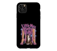 Custodia per iPhone 11 Pro Max Little Miss Furry Flaps - Gatto e mamma divertente
