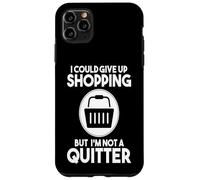 Custodia per iPhone 11 Pro Max Lo Shopper potrebbe rinunciare allo shopping, ma non a uno Shopaholic