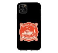 Custodia per iPhone 11 Pro Max L'oceano chiama I Must Go Shirt Cruiser, capitano di barca