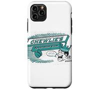 Custodia per iPhone 11 Pro Max Logo vintage in gomma alla menta verde di Kevin Smith Clerks 3 Chewlie