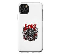 Custodia per iPhone 11 Pro Max Loki Dark Chaos Norreno Dio LOKI Mitologia Potere