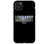 Custodia per iPhone 11 Pro Max Lombardia Prefettura Italia Città Lombardia Design Italia