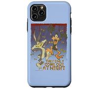 Custodia per iPhone 11 Pro Max Looney Tunes Bugs and Daffy The Only Come At Night