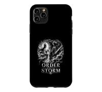 Custodia per iPhone 11 Pro Max L'ordine epico incontra la battaglia celeste mitica tempesta
