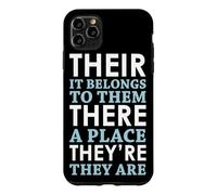 Custodia per iPhone 11 Pro Max Loro Ci Sono - Grammatica Inglese