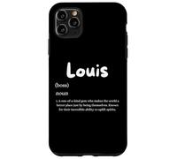 Custodia per iPhone 11 Pro Max Louis Definition Personalized Name Custom Costume For Louis